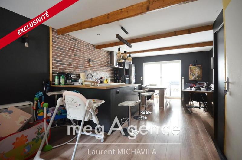 Maison de ville - 71 m² - 3 pièces