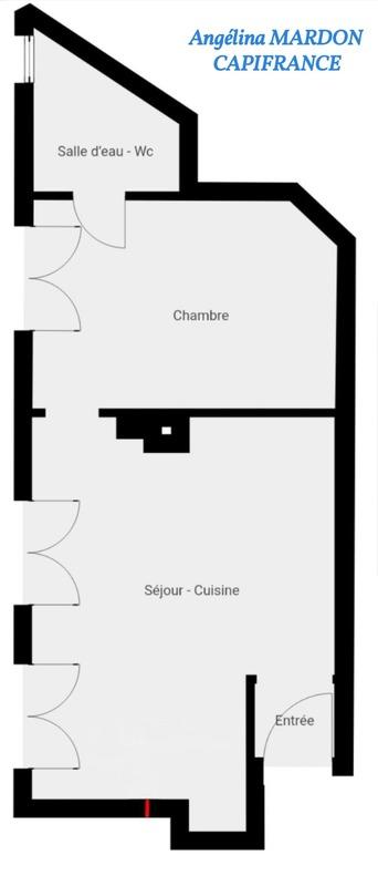 Appartement - 35 m² - 2 pièces