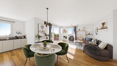 Appartement - 43 m² - 2 pièces