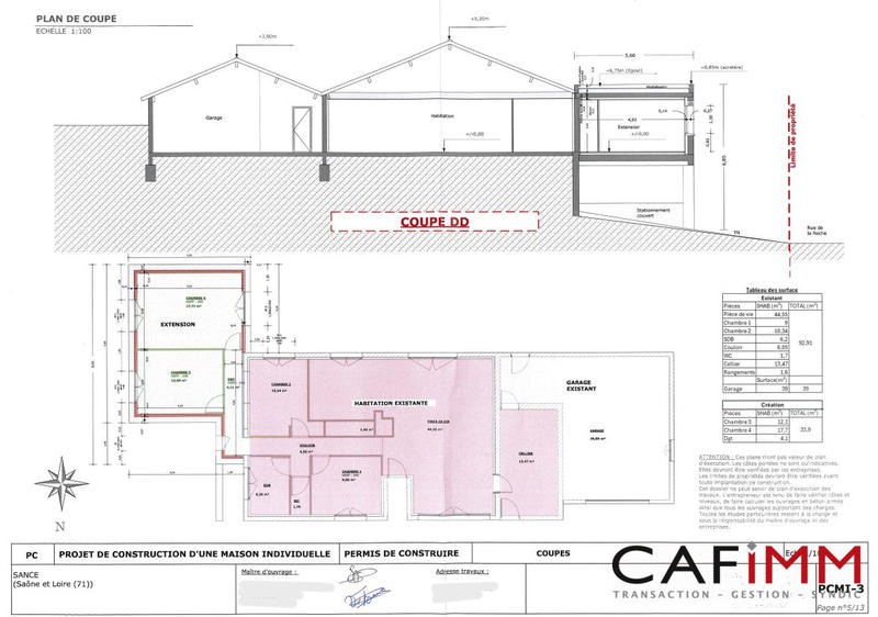 Maison - 127 m² - 5 pièces