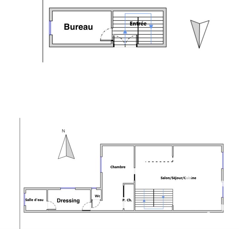 Appartement - 54 m² - 3 pièces