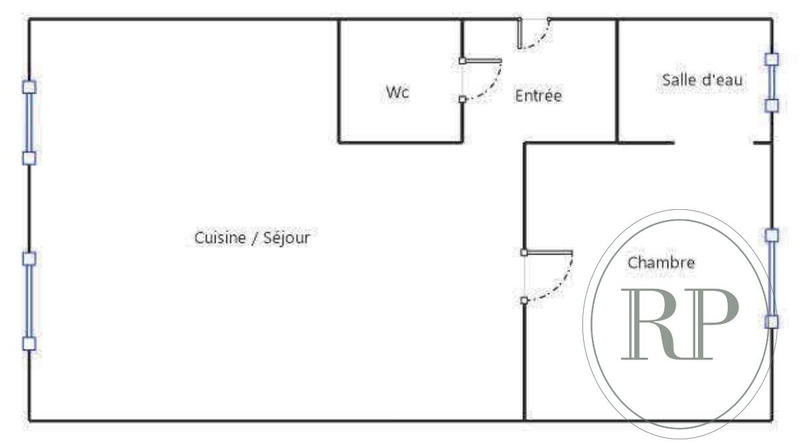 Appartement - 46 m² - 2 pièces