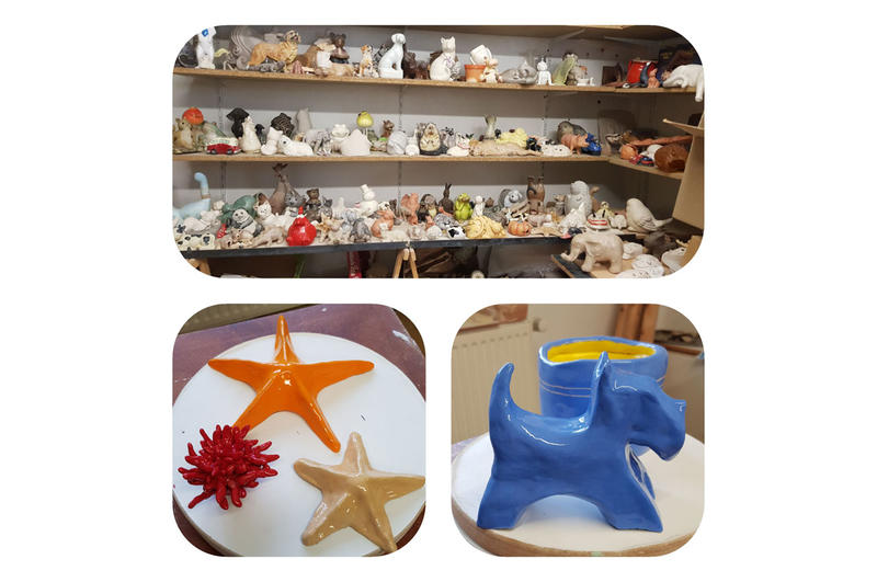 Stage de sculpture, modelage, patine, émaillage. Séance découverte.