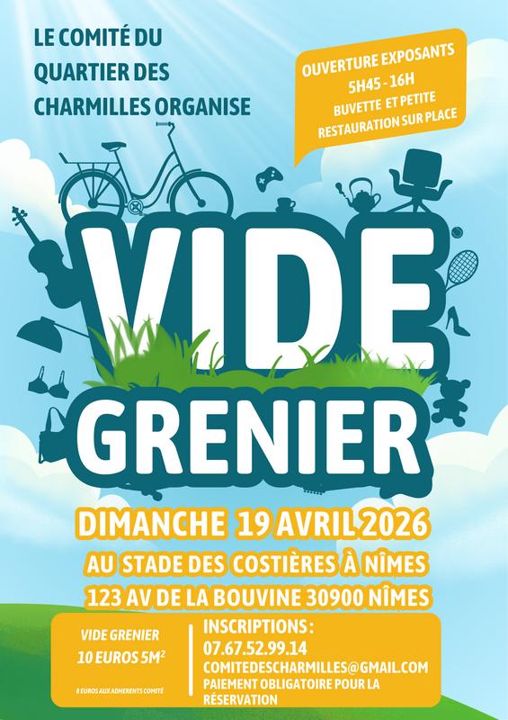 Vide grenier costières