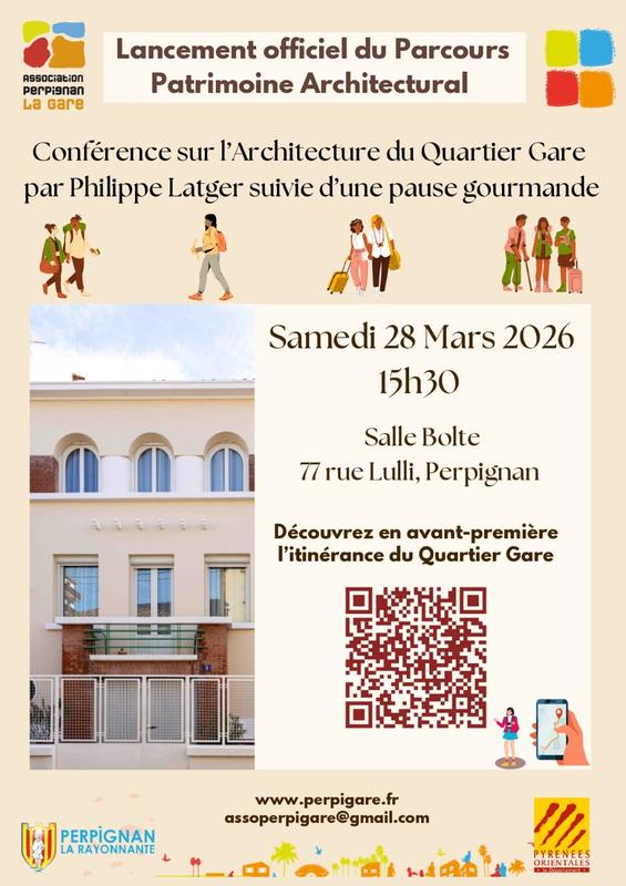 Conférence Sur l'Architecture du Quartier Gare Par Philippe Latger