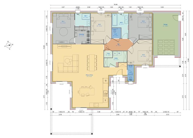 Maison - 141 m² - 6 pièces
