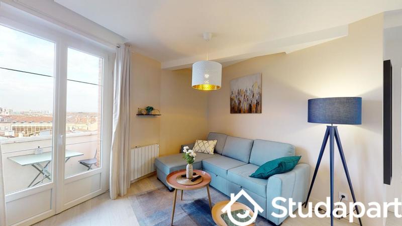 Chambre - 13 m² - 1 pièce