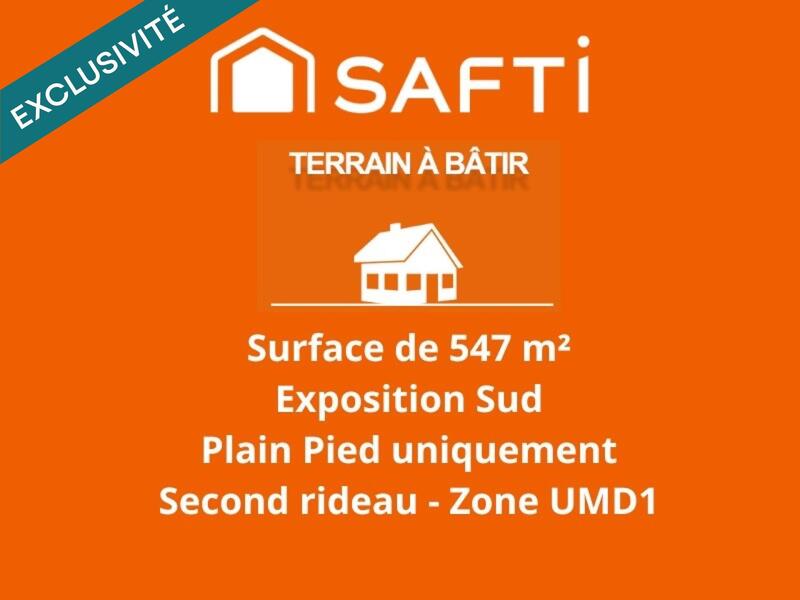 Terrain - 547 m²