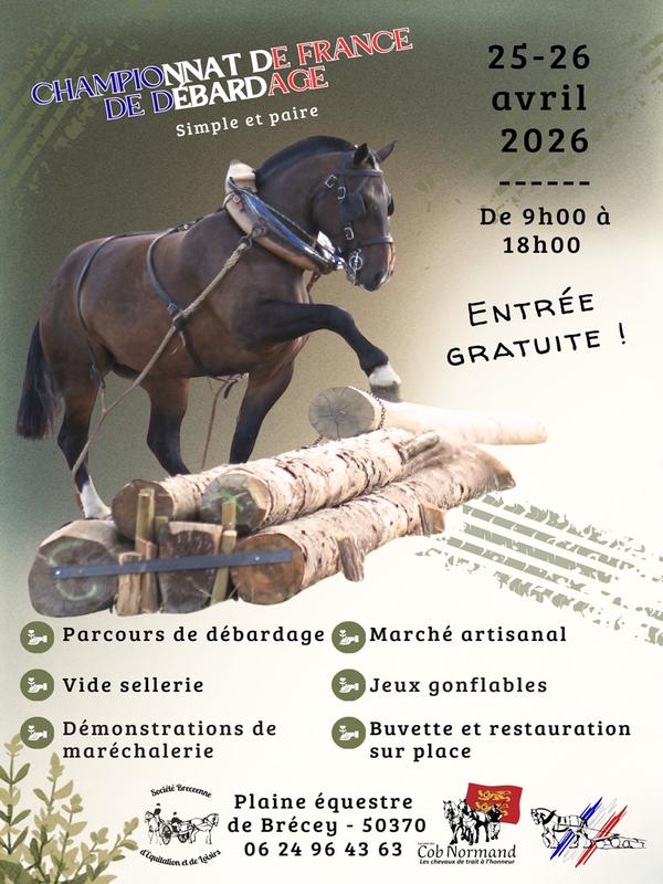 Étape de championnat de France de débardage