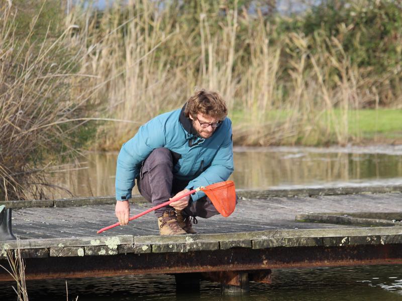 A la découverte de la mare à Terres d'Oiseaux