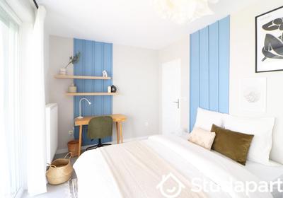 Chambre - 10 m² - 1 pièce