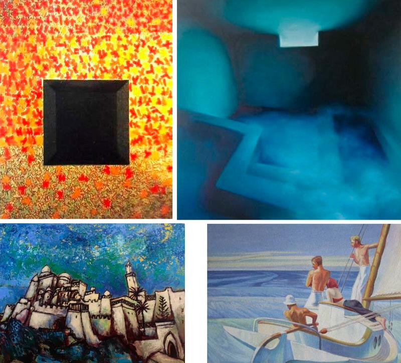 Exposition de peintures et de sculptures