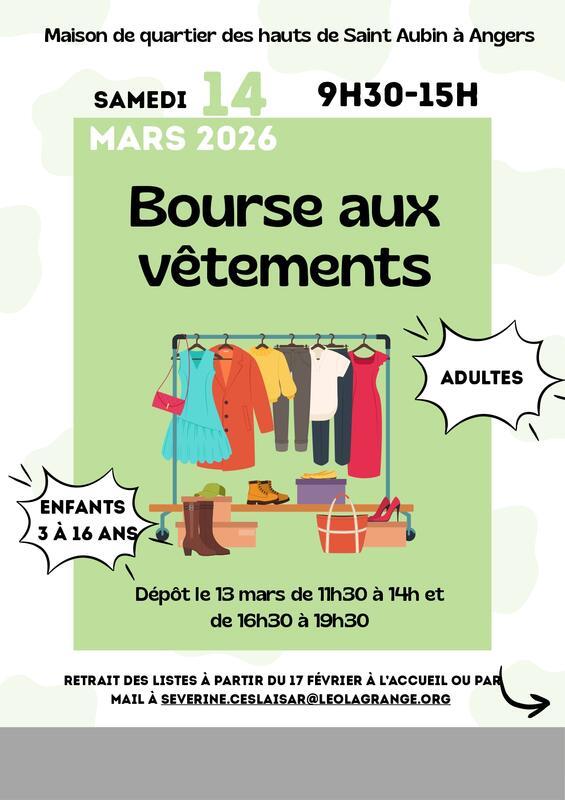 Bourse aux vêtements