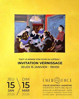 Exposition de peintures par Chloé Geoffroy Lamartine