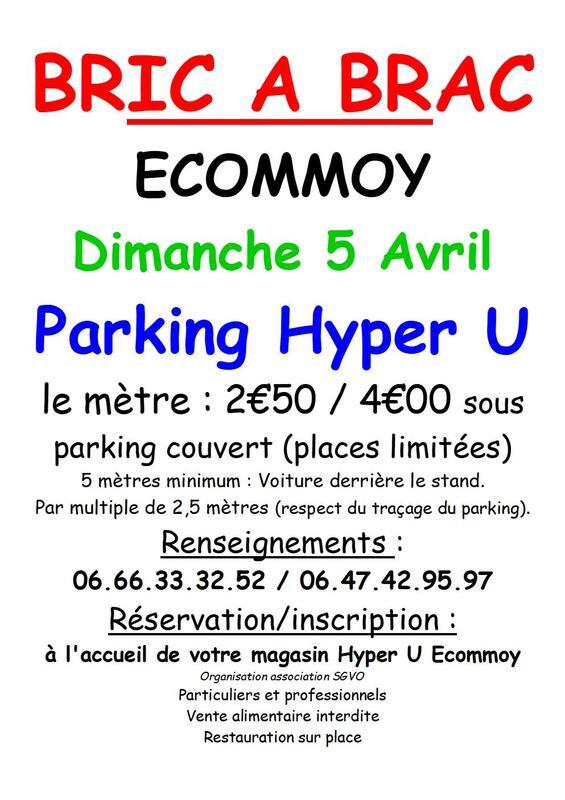 Bric à brac hyper u ecommoy