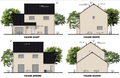 Maison - 105 m² - 6 pièces