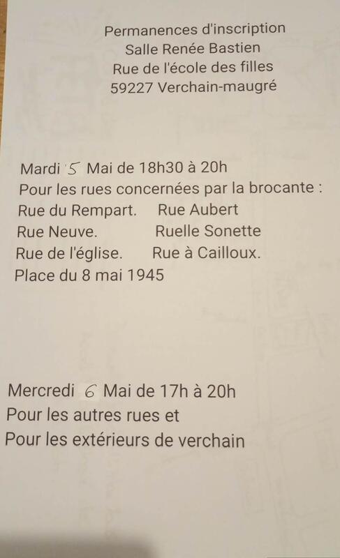 Brocante de l'ascension