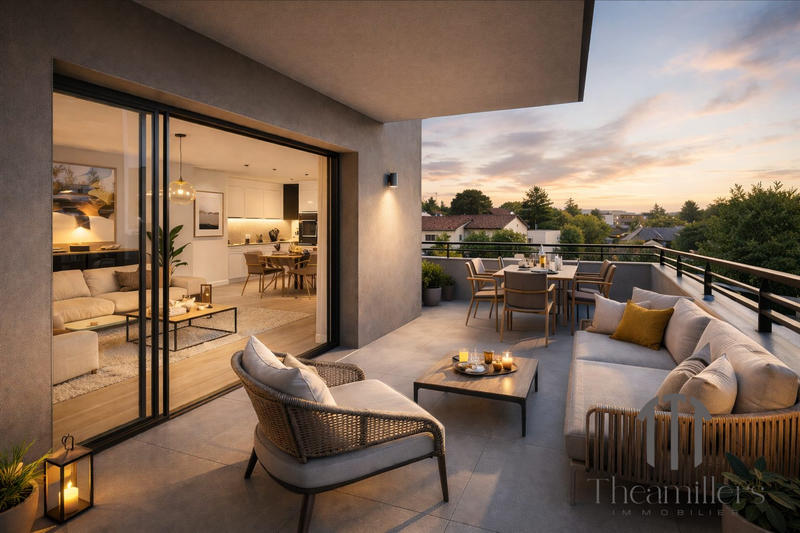 Appartement - 65 m² - 3 pièces