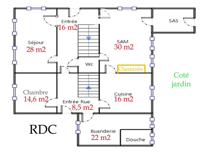 Maison de village - 262 m² - 10 pièces