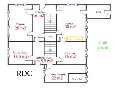 Maison de village - 262 m² - 10 pièces