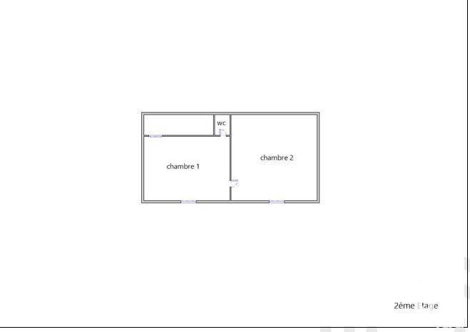 Maison - 52 m² - 3 pièces