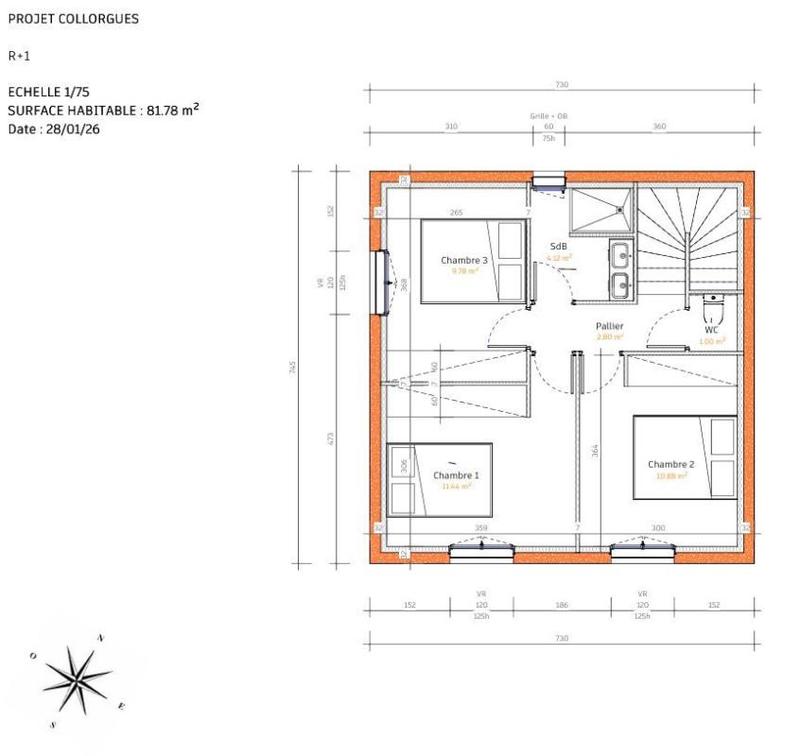 Terrain constructible - 414 m²