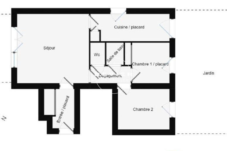Appartement - 70 m² - 3 pièces