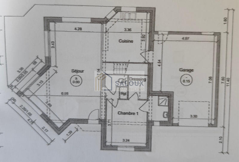 Maison - 115 m² - 6 pièces