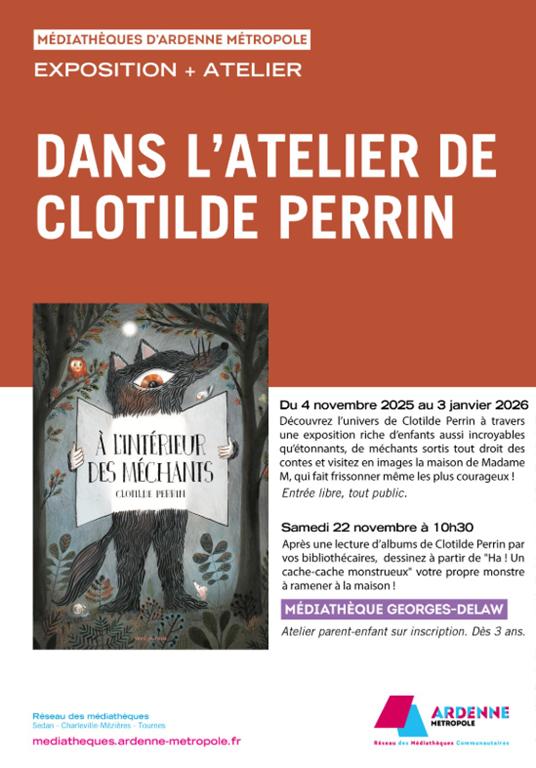 Exposition : Dans l'atelier de Clotilde Perrin