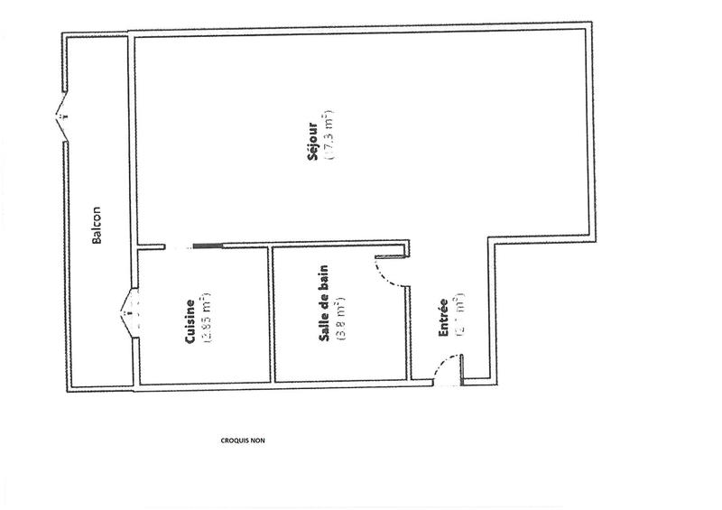 Appartement - 26 m² - 1 pièce
