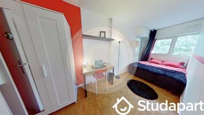 Chambre - 9 m² - 1 pièce