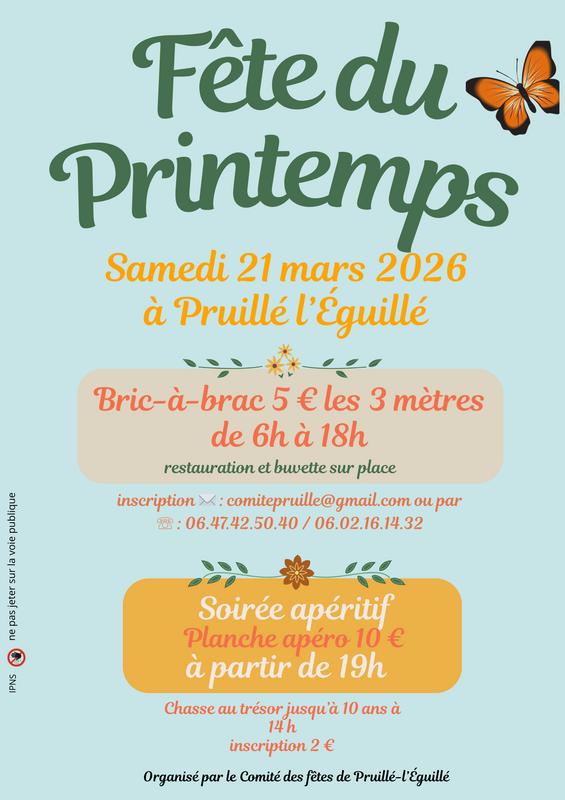 Vide grenier - fête du printemps