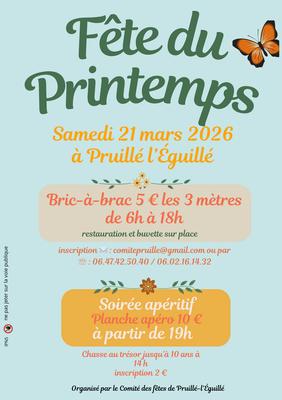 Vide grenier - fête du printemps