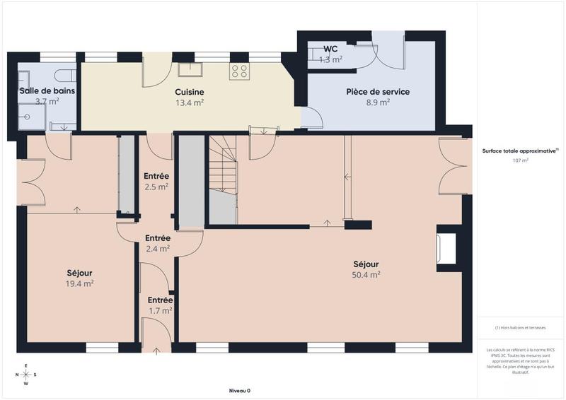 Maison - 140 m² - 6 pièces