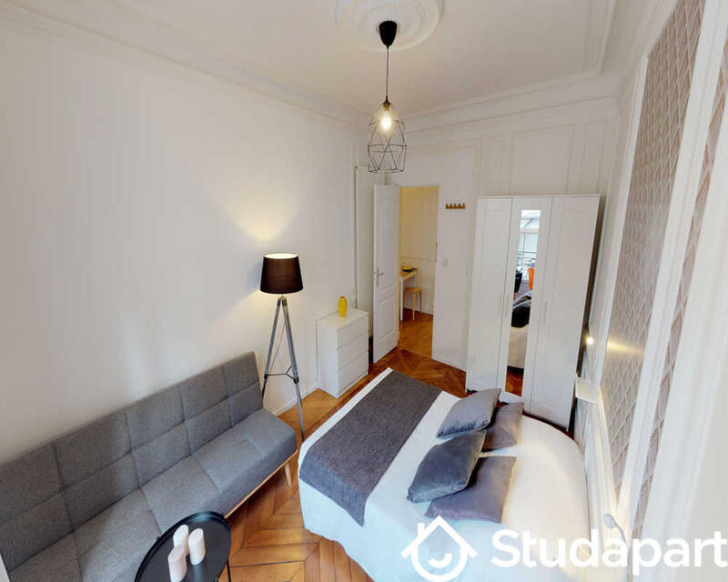 Chambre - 14 m² - 1 pièce