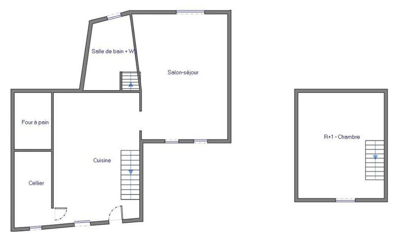 Maison - 92 m² - 3 pièces