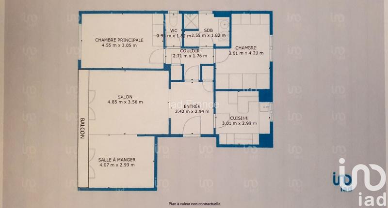 Appartement - 79 m² - 4 pièces