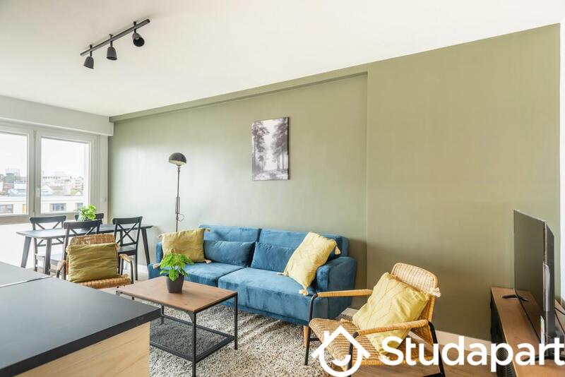 Chambre - 9 m² - 1 pièce