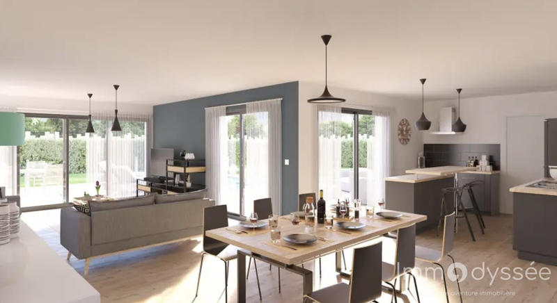 Maison - 108 m² - 5 pièces