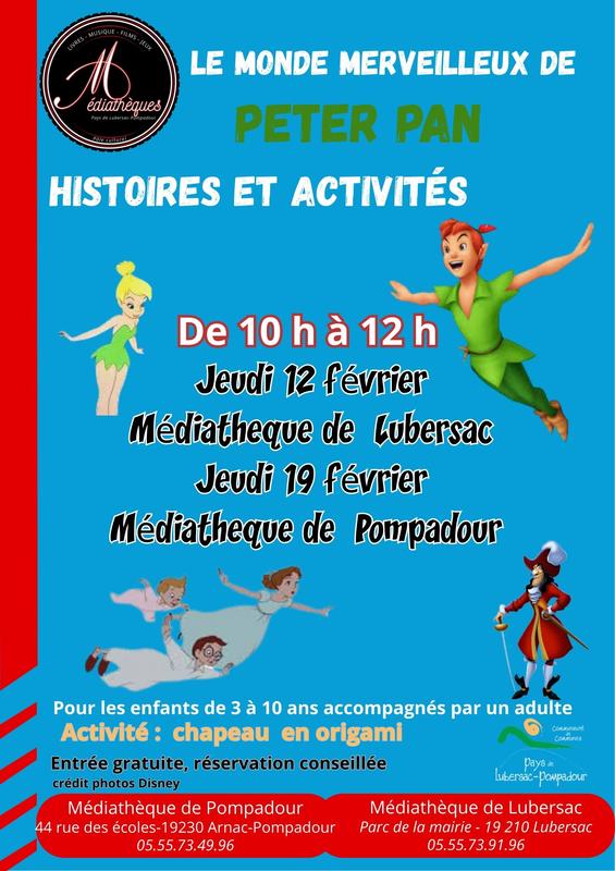 Histoire et activités : le monde merveilleux de Peter Pan