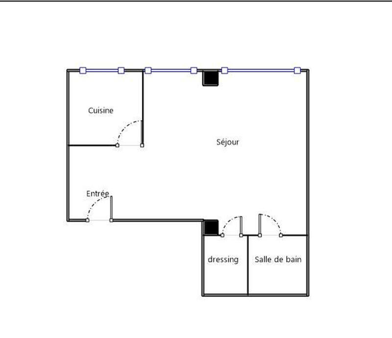 Appartement - 42 m² - 1 pièce