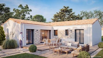 Maison - 88 m² - 6 pièces