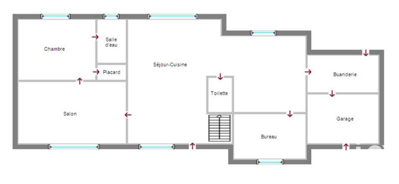 Maison - 125 m² - 6 pièces