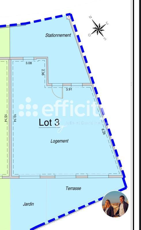 Maison - 65 m² - 4 pièces
