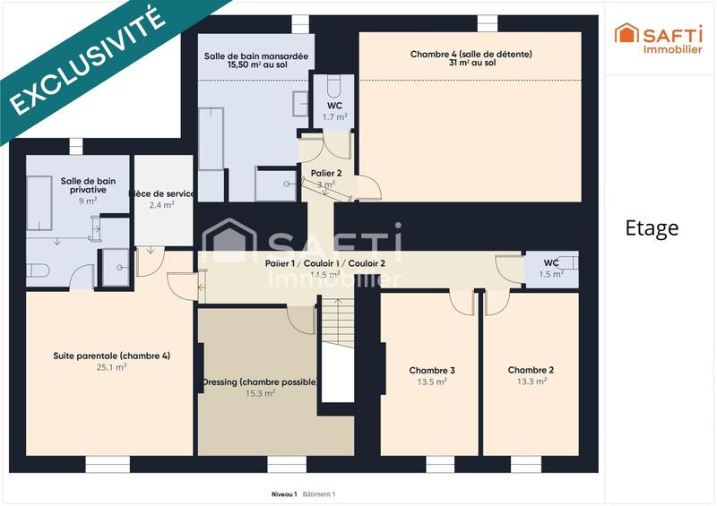 Villa - 284 m² - 9 pièces