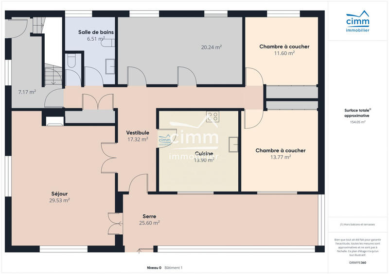 Maison - 128 m² - 4 pièces