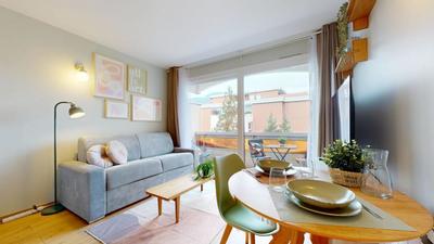 Studio - 19 m² - 2 pièces