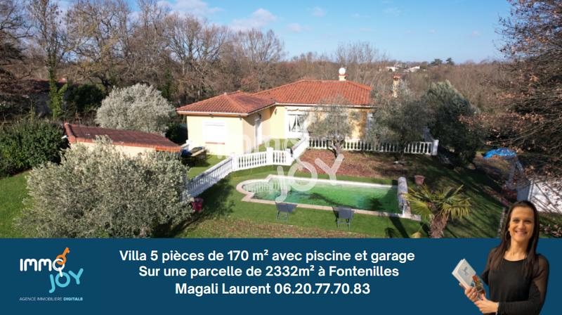 Maison - 170 m² - 5 pièces