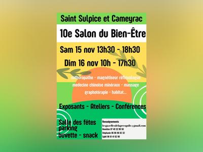 Salon du bien-être de Saint-Sulpice-et-Cameyrac – 10e édition