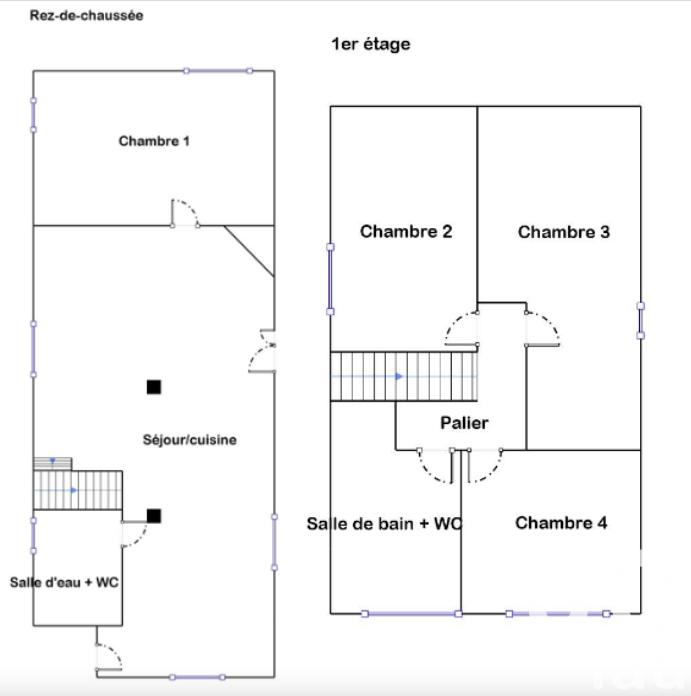 Maison - 84 m² - 4 pièces